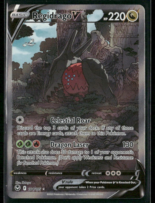Regidrago V (Alternate Full Art) SWSH12: Silver Tempest #184/195