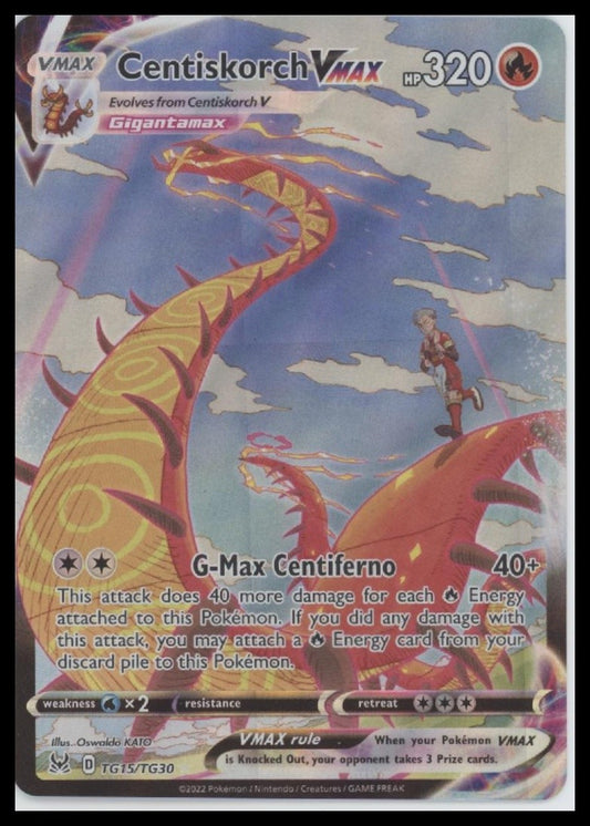 Centiskorch VMAX SWSH11: Lost Origin Trainer Gallery #TG15/TG30