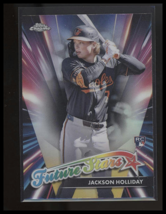 2024 Topps Chrome Update #FSU-15 Jackson Holliday Future Stars