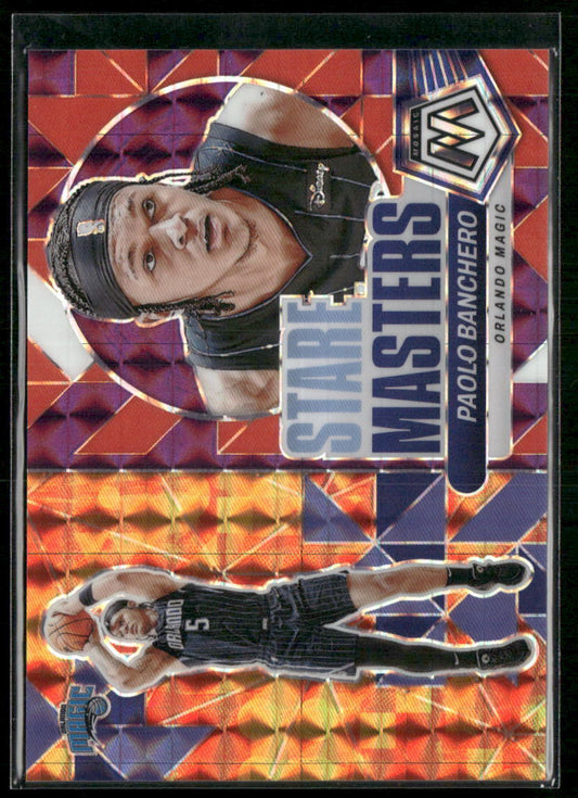 2023-24 Panini Mosaic #15 Paolo Banchero Stare Masters Mosaic