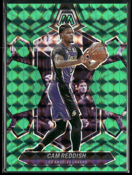 2023-24 Panini Mosaic #113 Cam Reddish Teal #/75