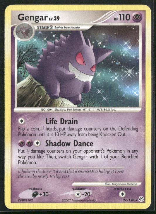 Pokemon Diamond and Pearl #27/130 Gengar