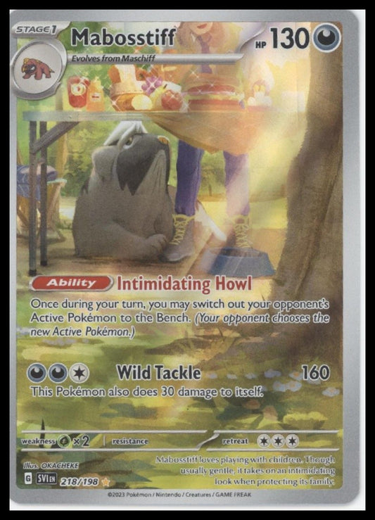 Mabosstiff SV01: Scarlet & Violet Base Set #218/198