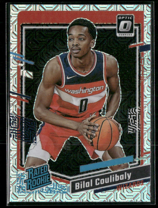 2023-24 Donruss Optic #243 Bilal Coulibaly Choice