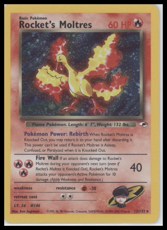 Rocket's Moltres Gym Heroes #012/132