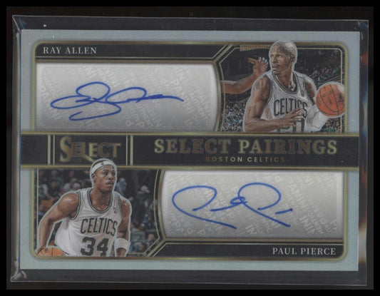 2023-24 Panini Select - Ray Allen / Paul Pierce /49 - Pairings Autographs