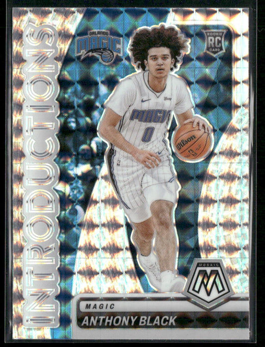 2023-24 Panini Mosaic #2 Anthony Black Introductions Mosaic