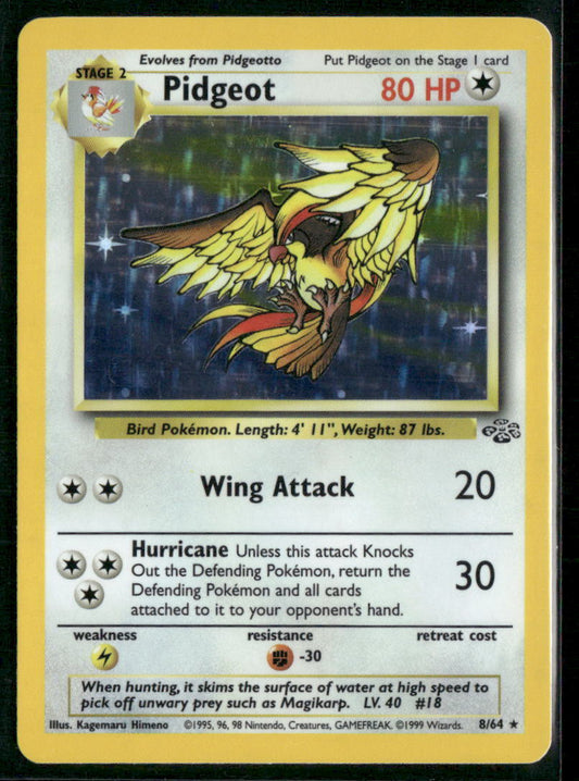 Pokemon Jungle #08/64 Pidgeot