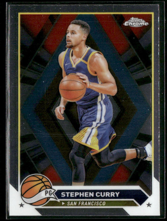 2023-24 Topps Chrome #30 Stephen Curry