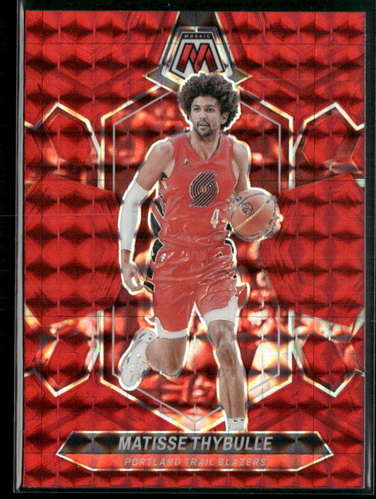 2023-24 Panini Mosaic #1 Matisse Thybulle Red