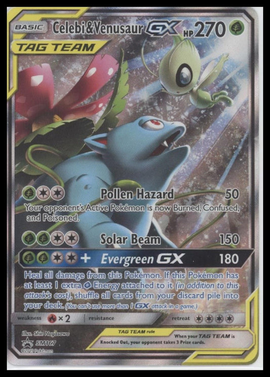 Celebi & Venusaur GX SM Promos #SM167