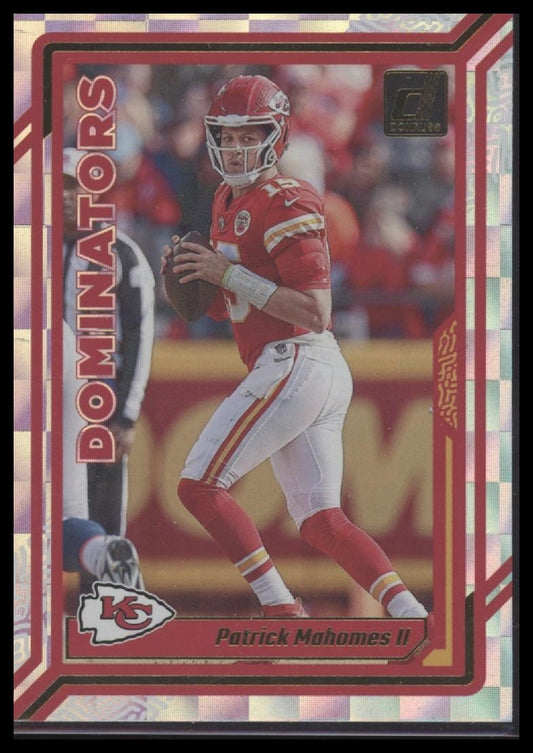 Patrick Mahomes II 2023 Donruss #D-1 Dominators