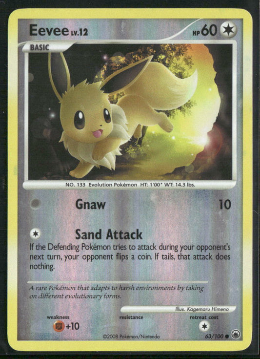 Pokemon Majestic Dawn #63/100 Eevee