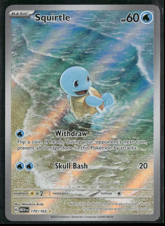 SV: Scarlet & Violet 151 #170/165 Squirtle