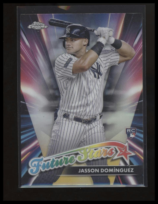 2024 Topps Chrome Update #FSU-12 Jasson Domínguez Future Stars