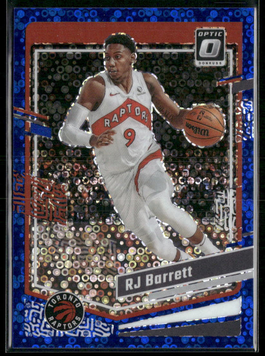 2023-24 Donruss Optic #1 RJ Barrett Blue #/49