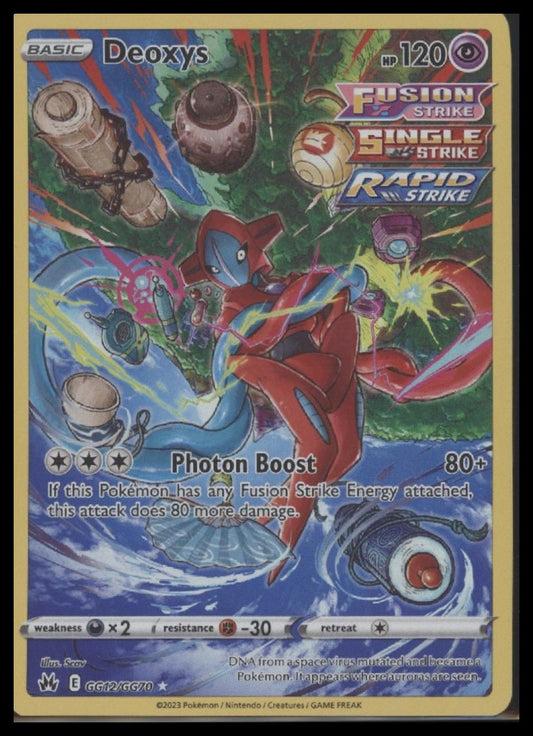 Deoxys Crown Zenith: Galarian Gallery #GG12/GG70