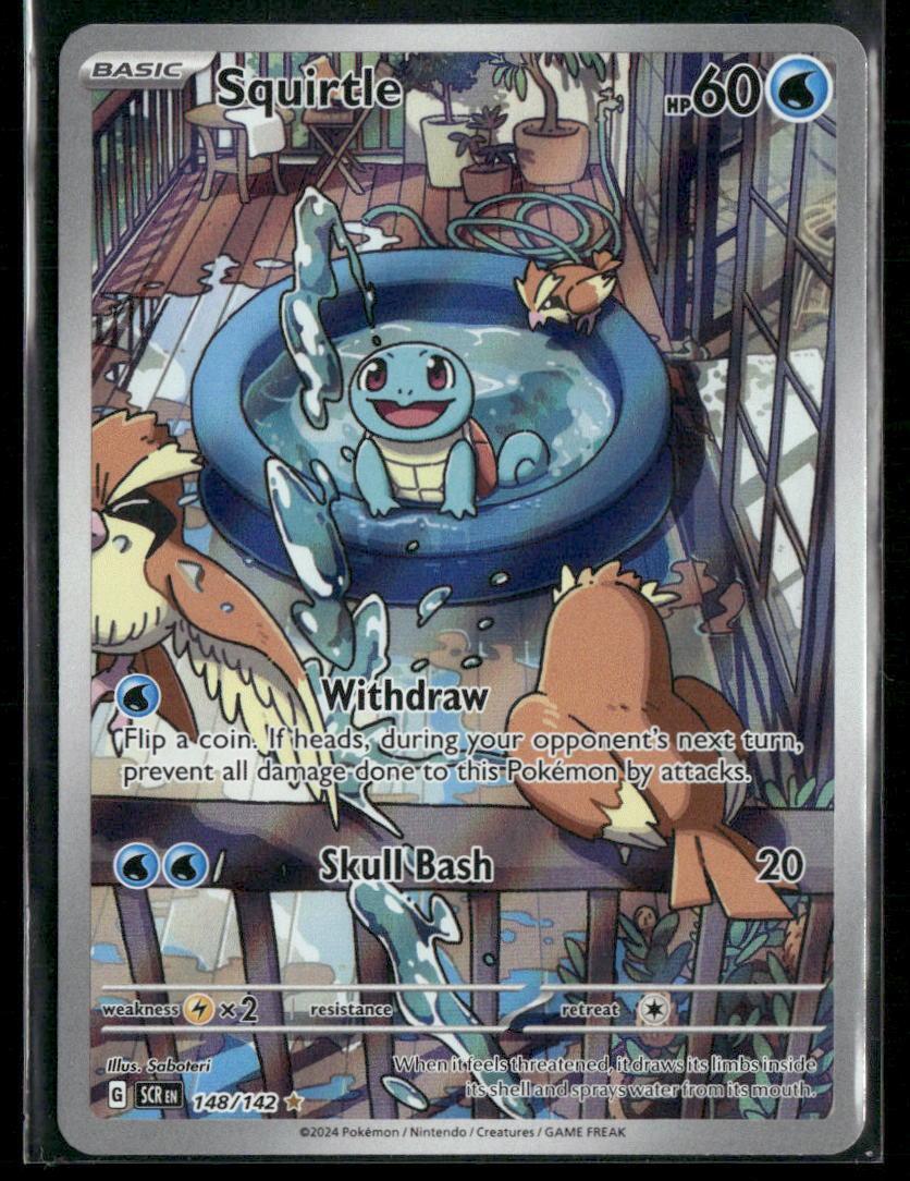 SV07: Stellar Crown #148/142 Squirtle