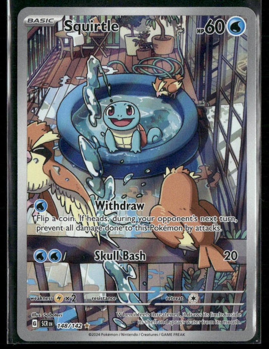 SV07: Stellar Crown #148/142 Squirtle