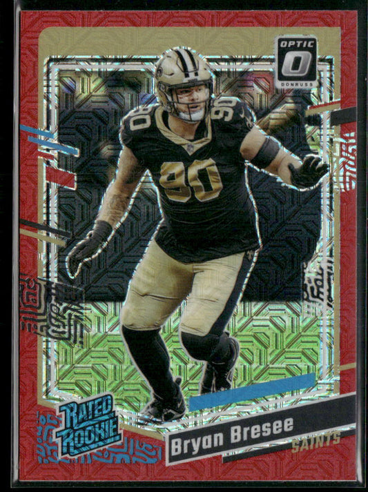 2023 Donruss Optic #276 Bryan Bresee Red Mojo