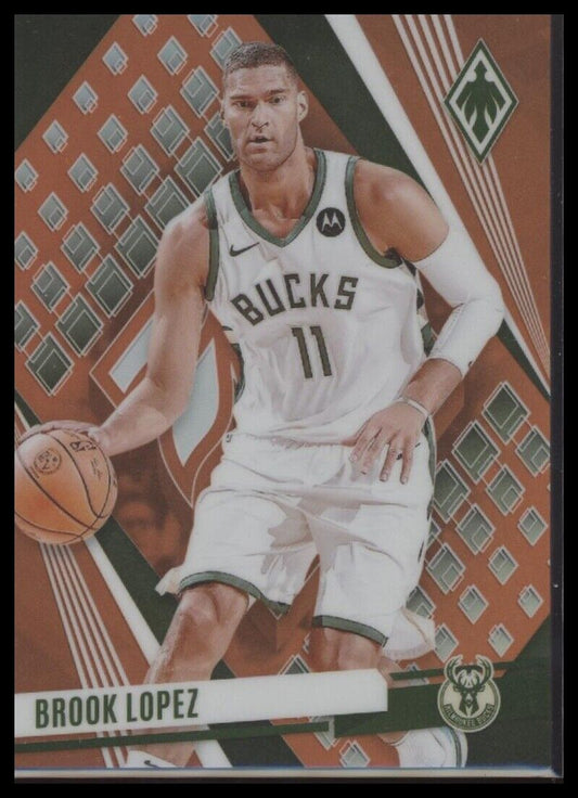 2023-24 Panini Phoenix #213 Brook Lopez Orange #/99