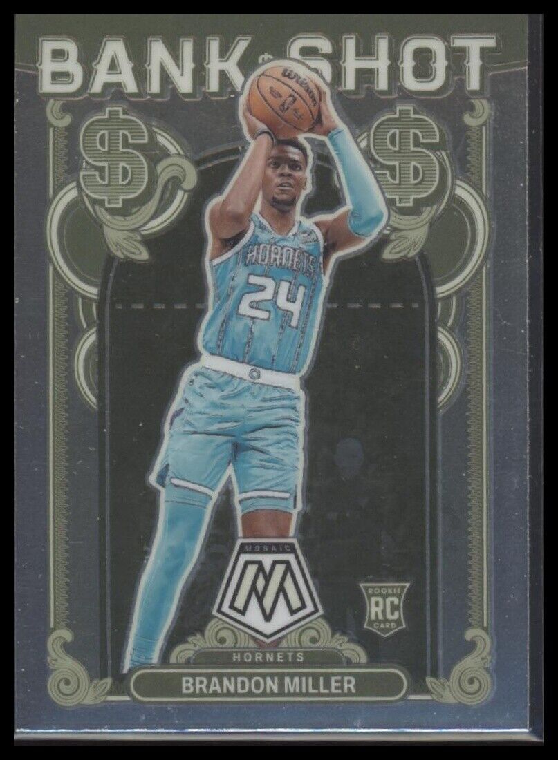 2023-24 Panini Mosaic #14 Brandon Miller Bank Shot
