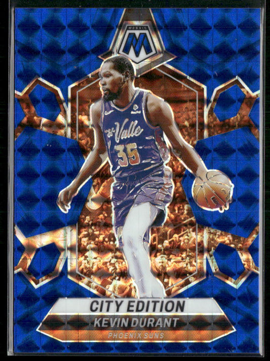 2023-24 Panini Mosaic #286 Kevin Durant Blue #/199