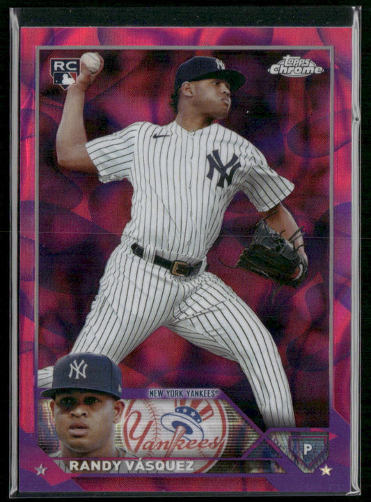 2023 Topps Chrome Update #USC71 Randy Vasquez Magenta/Purple Lava Lamp #/299