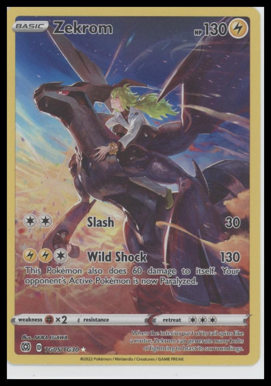 Zekrom SWSH09: Brilliant Stars Trainer Gallery #TG05/TG30