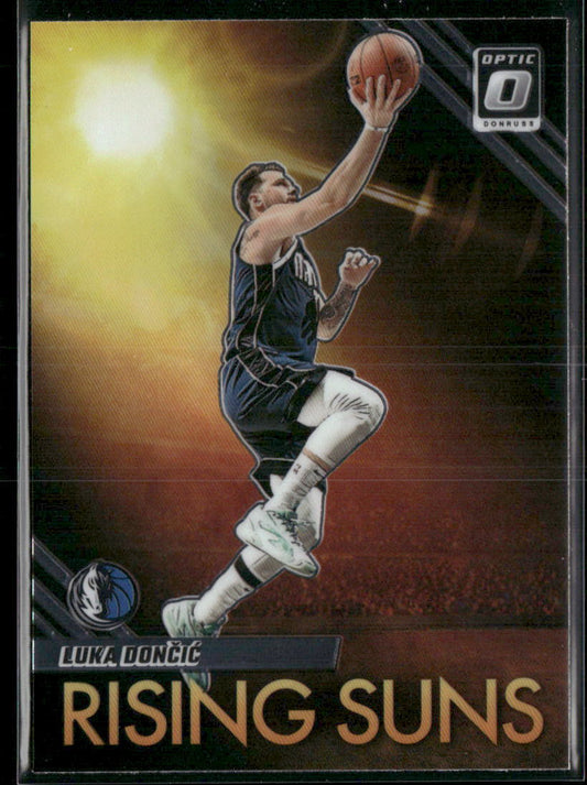 2023-24 Donruss Optic #14 Luka Doncic Rising Suns