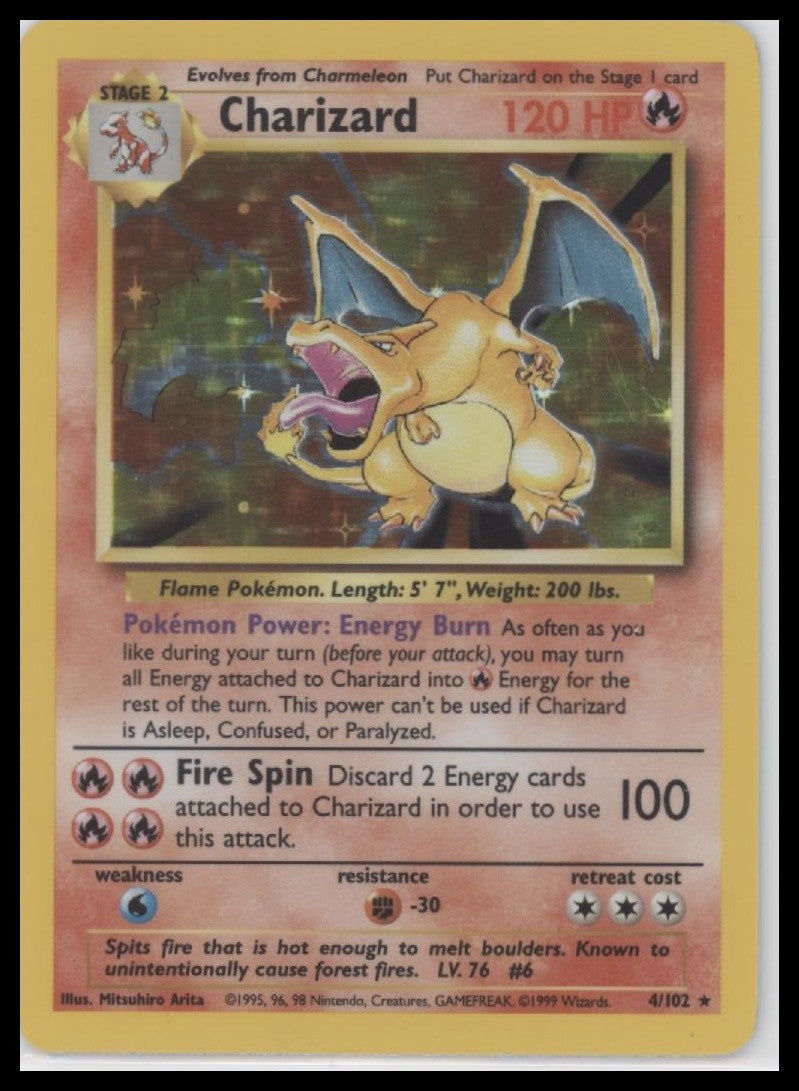 Charizard Base Set #004/102