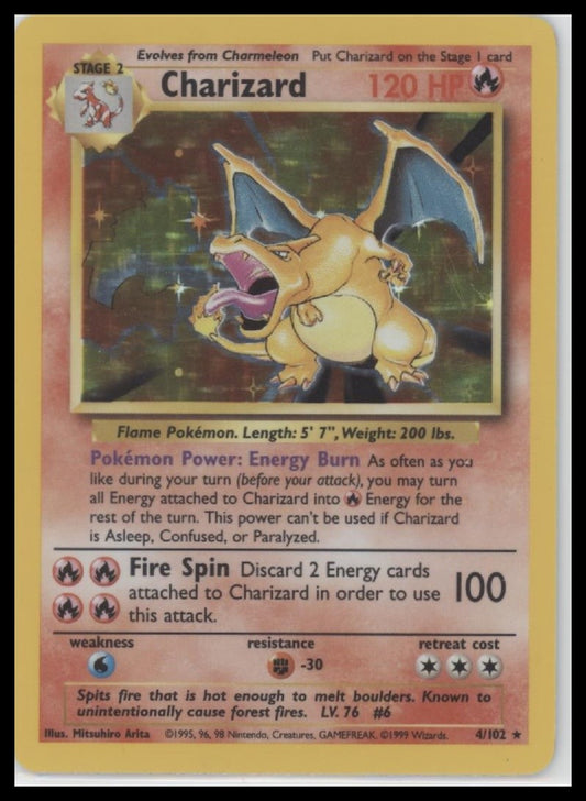 Charizard Base Set #004/102