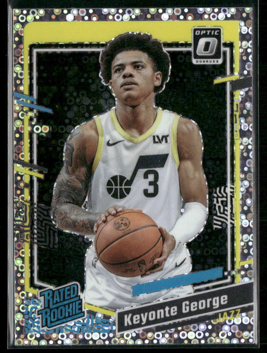 2023-24 Donruss Optic #223 Keyonte George Choice