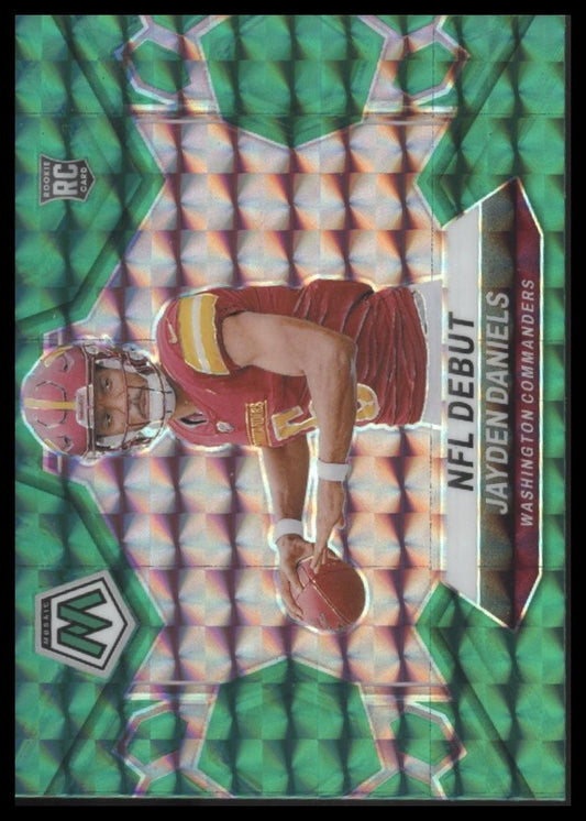 Jayden Daniels 2024 Panini Mosaic #272 Mosaic Green