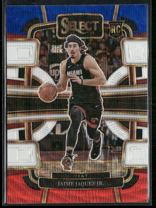 2023-24 Panini Select #100 Jaime Jaquez Jr. Tri-Color Prizms