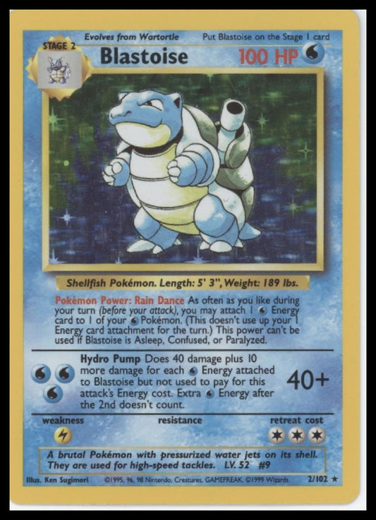Blastoise Base Set #002/102