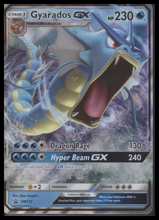 Gyarados GX SM Promos #SM212