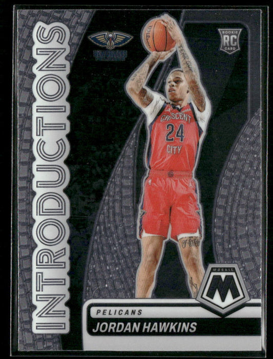 2023-24 Panini Mosaic #14 Jordan Hawkins Introductions