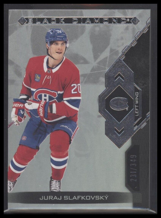 2022-23 Upper Deck Black Diamond #BDB-JS Juraj Slafkovsky #/349