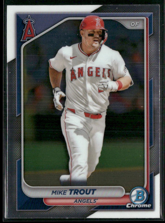 2024 Bowman Chrome #82 Mike Trout