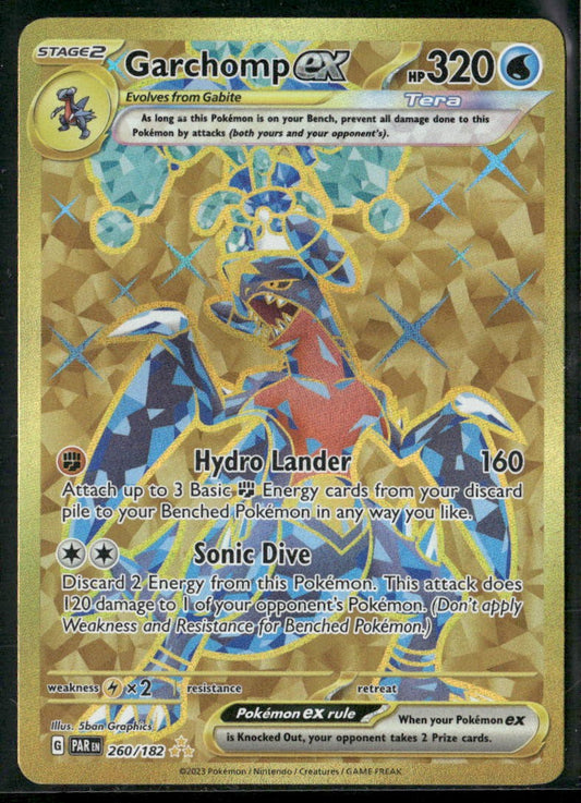 Garchomp ex SV04: Paradox Rift #260/182