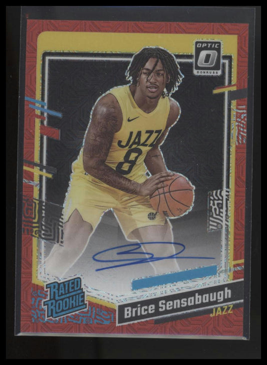 2023-24 Donruss #288 Brice Sensabaugh Rated Rookies Signatures