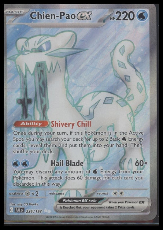 Chien-Pao ex SV02: Paldea Evolved #236/193