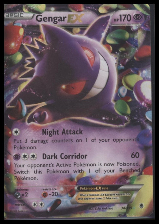 Gengar EX XY - Phantom Forces #34/119