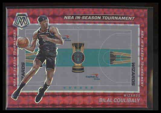 2023-24 Panini Mosaic #3 Bilal Coulibaly NBA In-Season Tournament