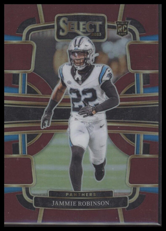 2023 Panini Select #15 Jammie Robinson Maroon Prizms /149