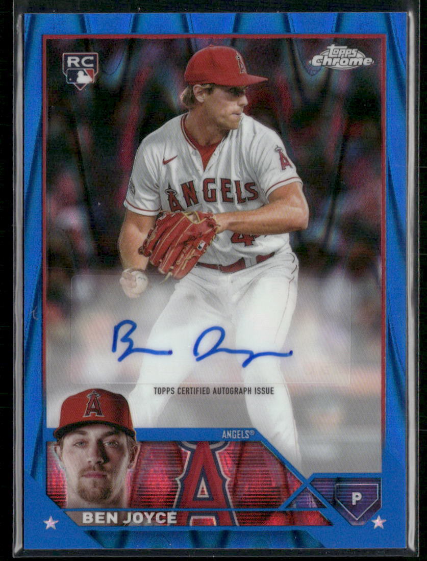 2023 Topps Chrome Update #AC-BEJ Ben Joyce Autographs Blue #/150