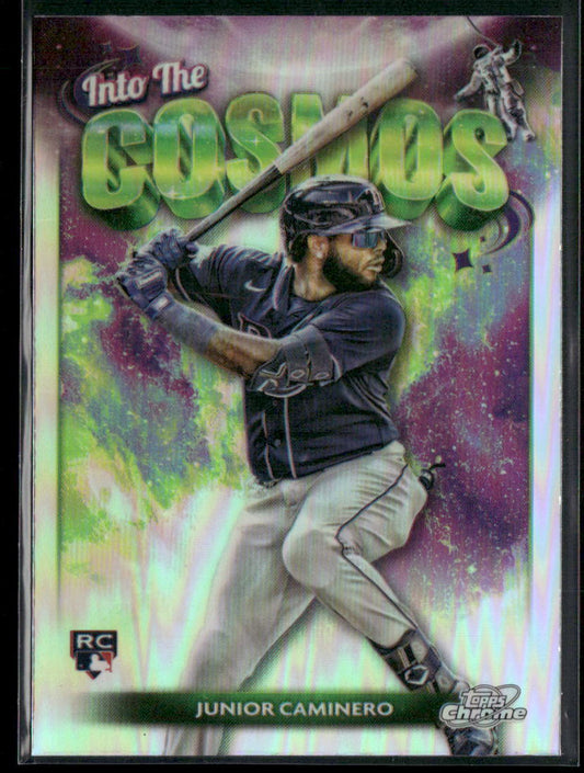2024 Topps Chrome Cosmic #ITC-24 Junior Caminero Into the Cosmos