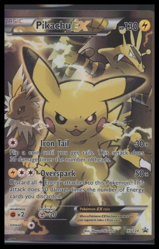 Pikachu EX XY Promos #XY124
