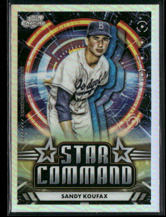 2024 Topps Chrome Cosmic #SC-2 Sandy Koufax Star Command